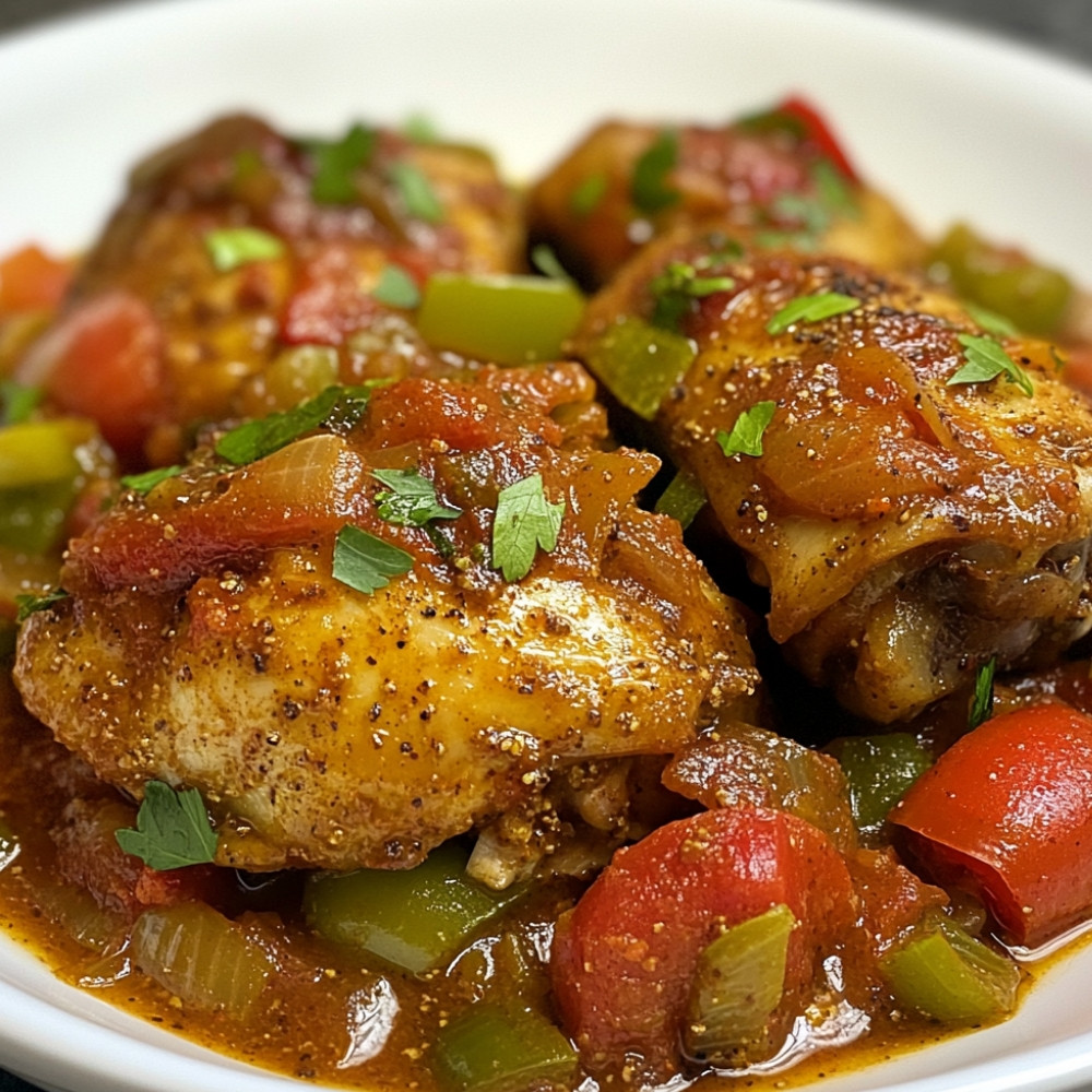 Cuisses de poulet à la cubaine