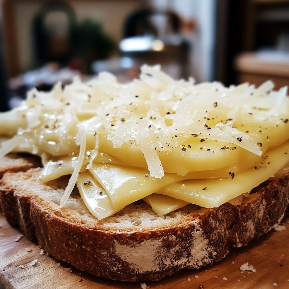 Grilled cheese à la raclette