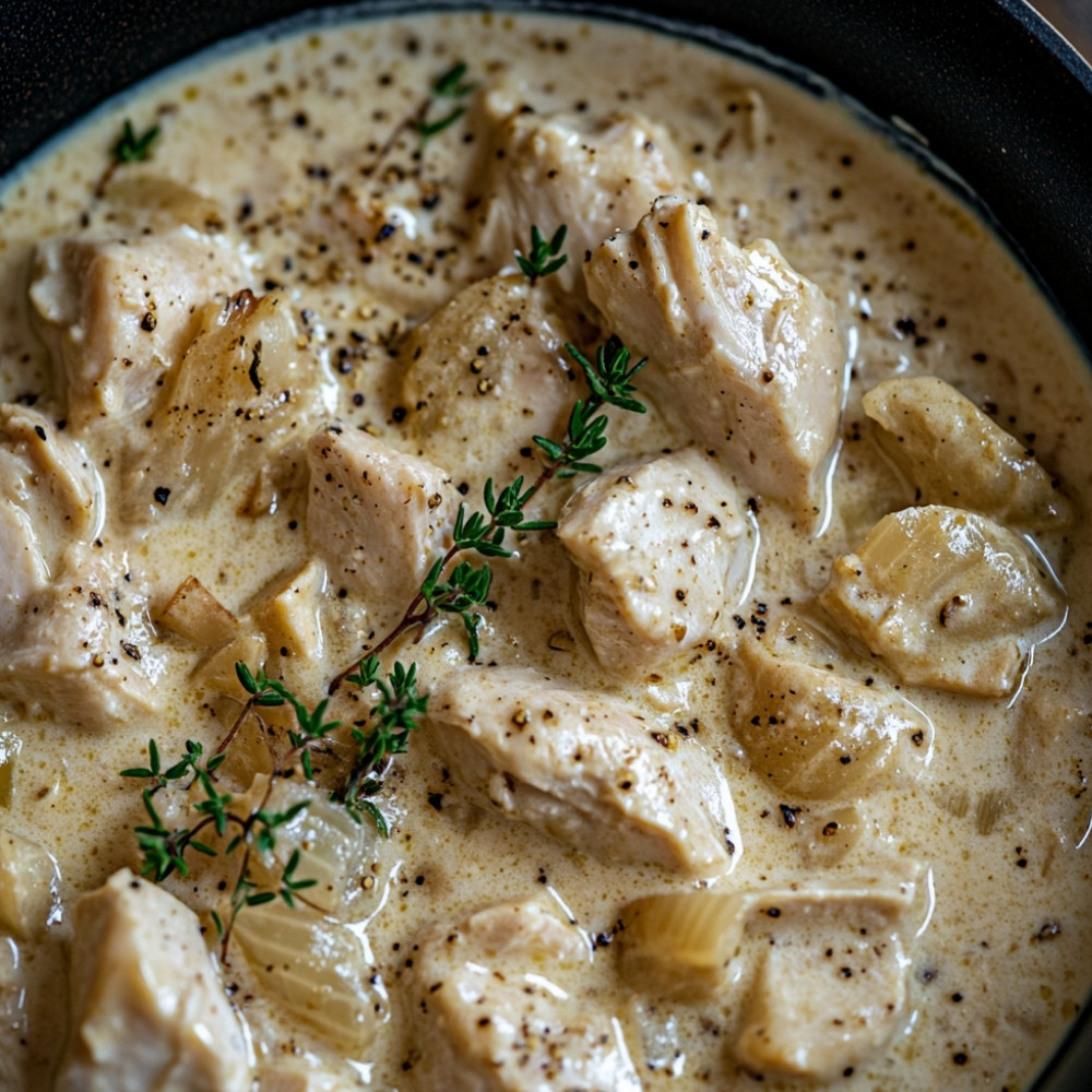Mijoté crémeux au poulet