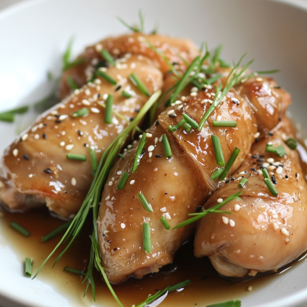 Pilons de poulet miel et ail pour sac à congeler