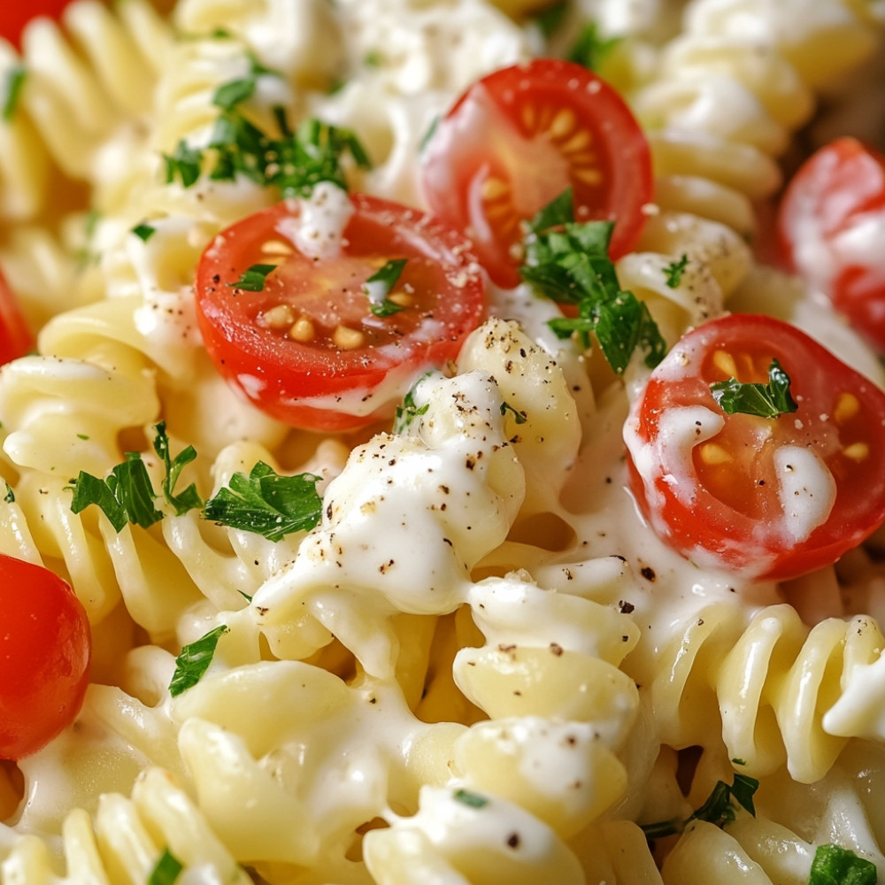 Salade de pâtes ranch