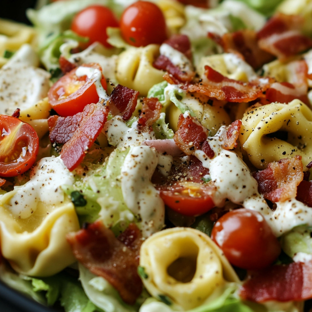 Salade de tortellinis de BLT