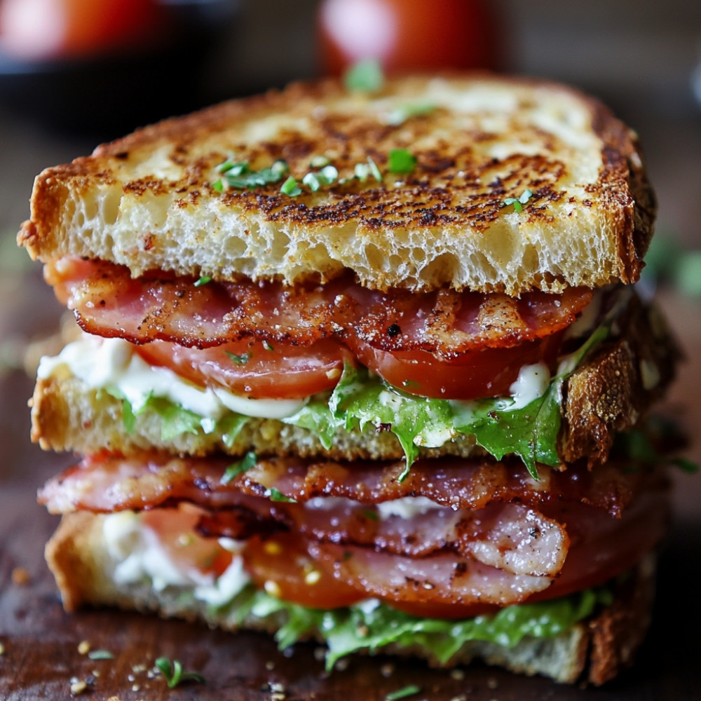 Sandwichs rostis BLT
