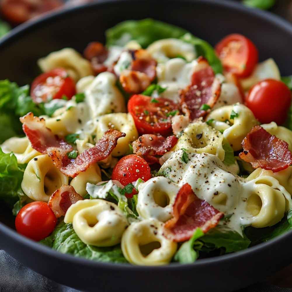 Salade de tortellinis de BLT