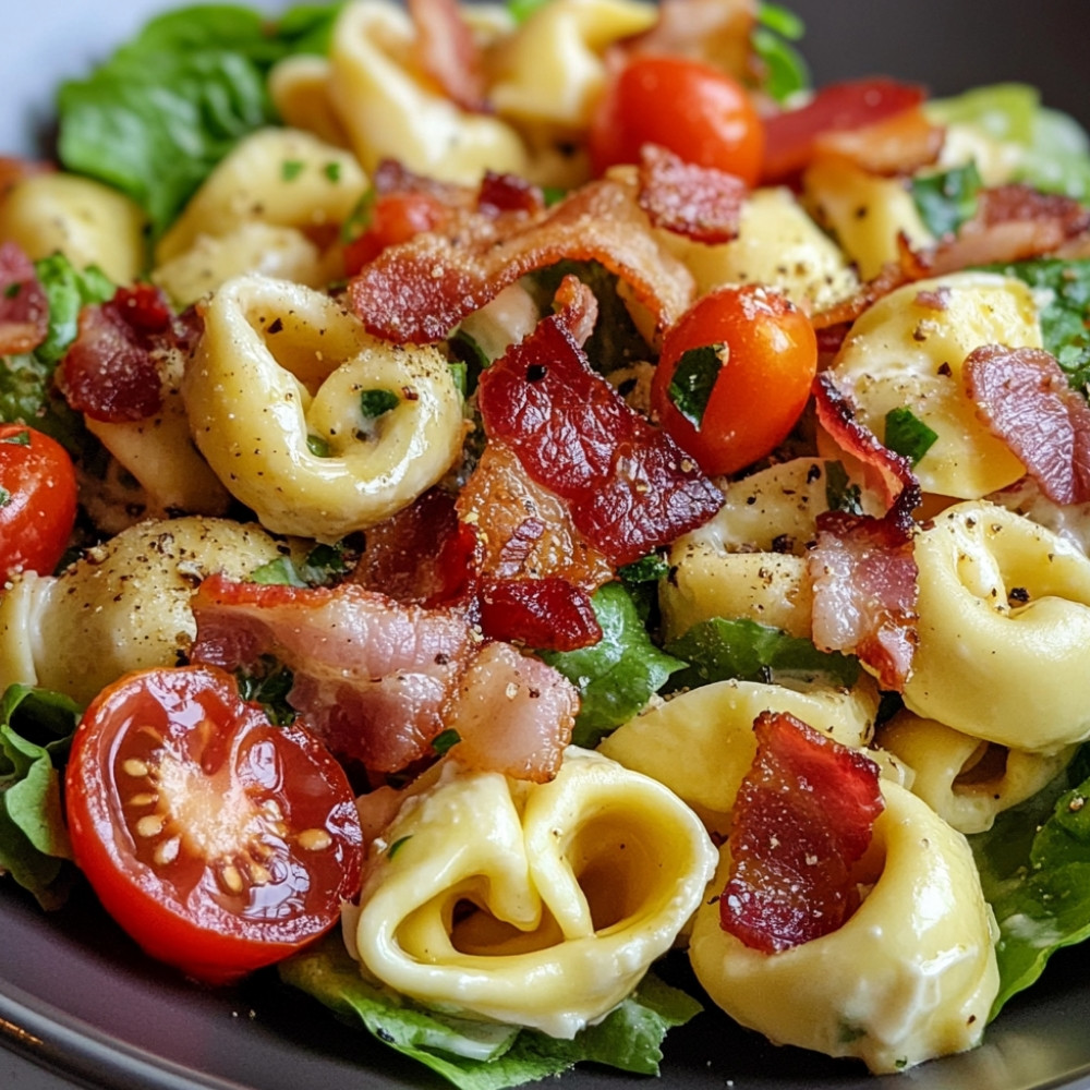 Salade de tortellinis de BLT