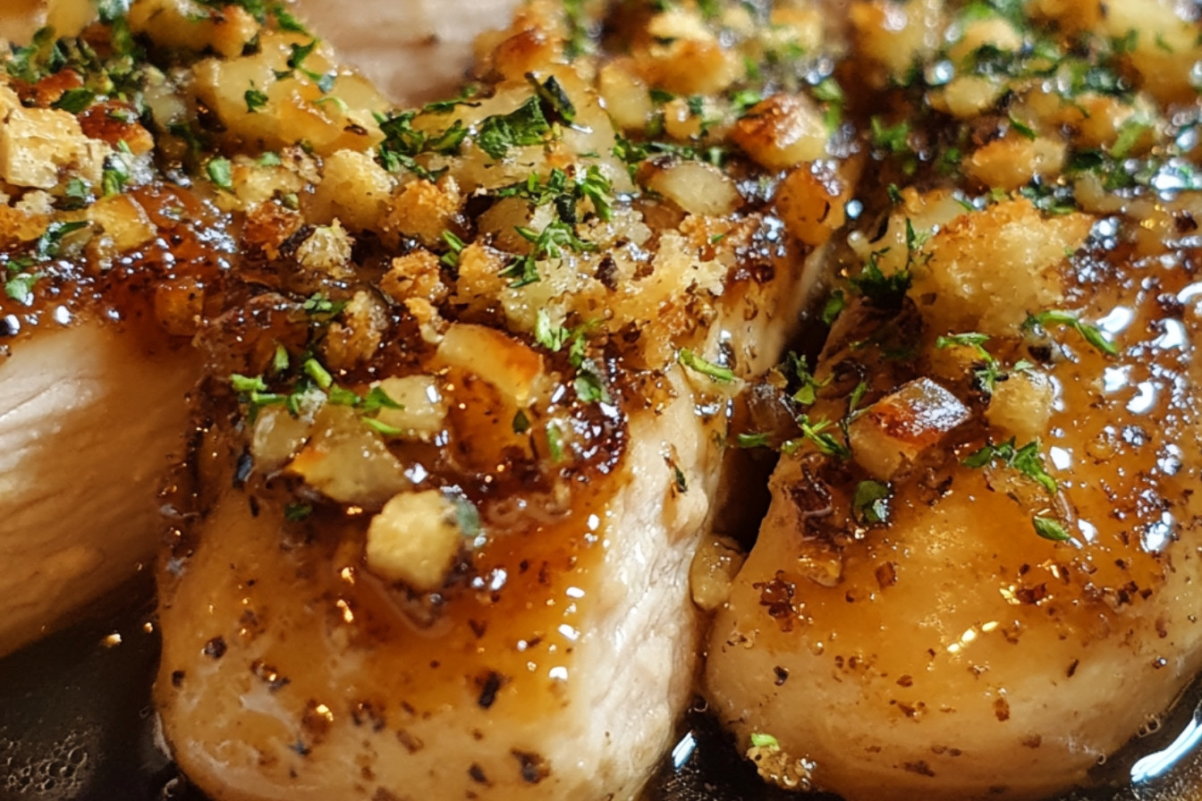 Boulettes de poulet moutarde et érable à la mijoteuse