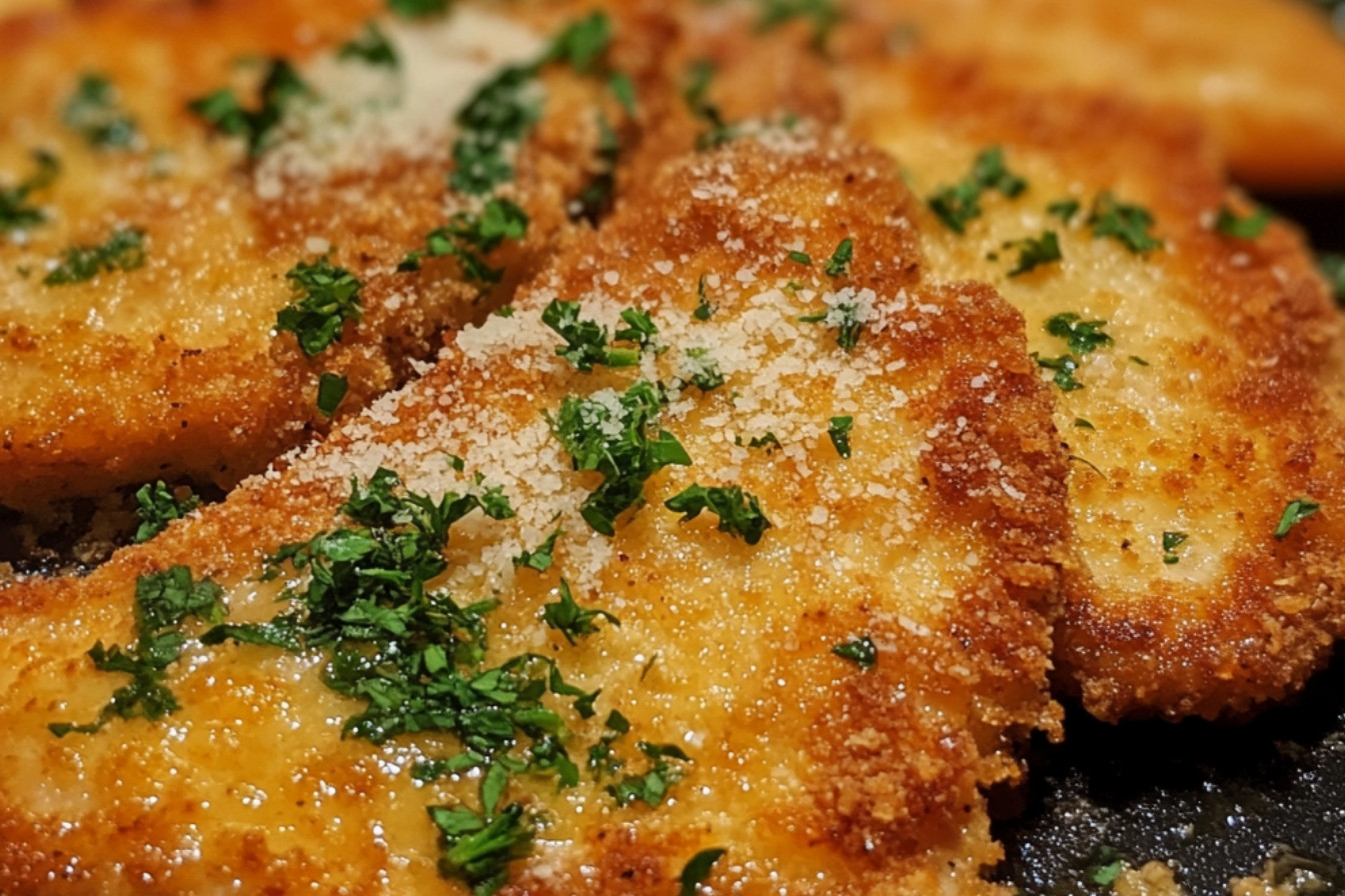 Escalopes de veau panées à l'air fryer