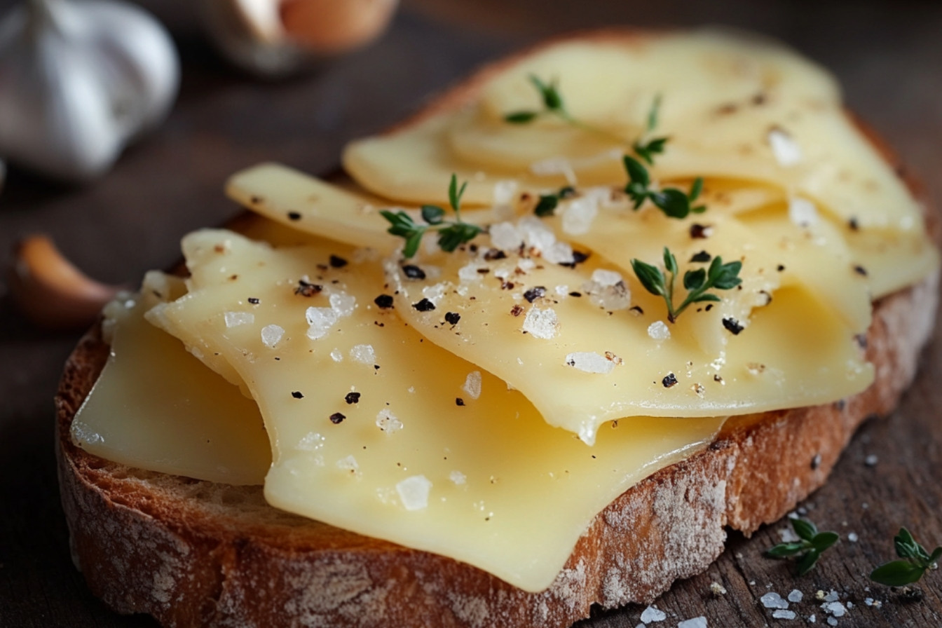 Grilled cheese à la raclette