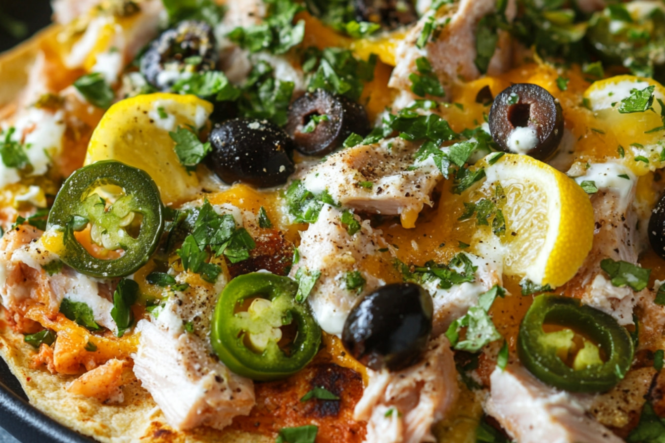 Nachos au thon mariné