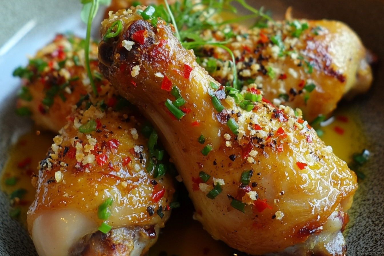 Pillons de poulet frits