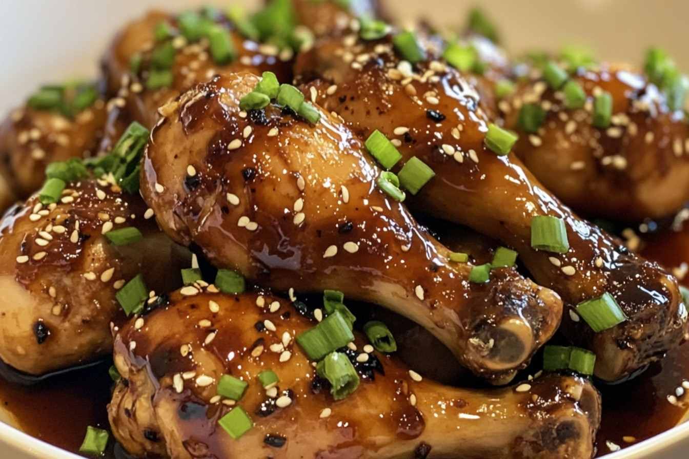 Pilons de poulet miel et ail pour sac à congeler