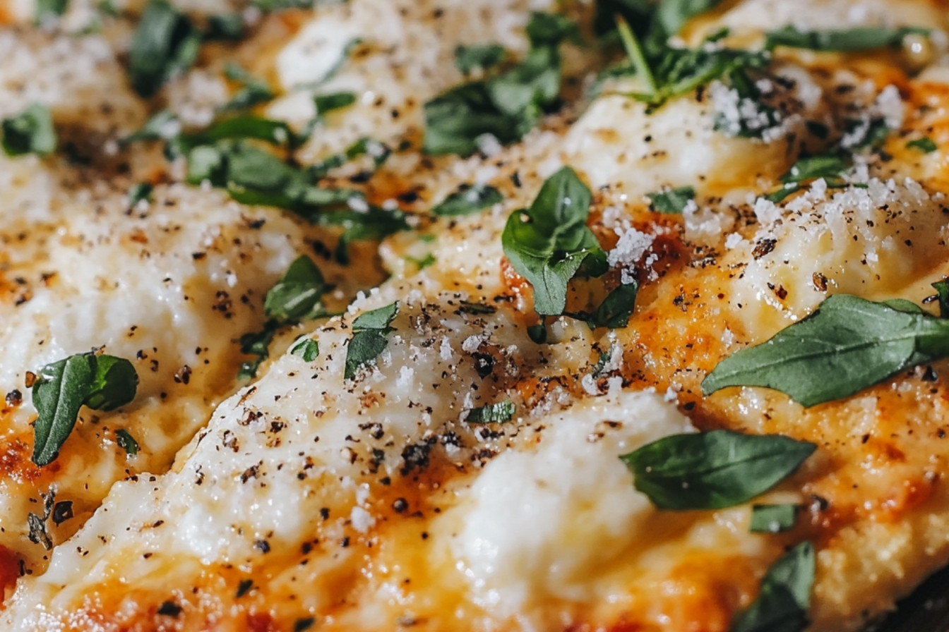 Pizza au chou-fleur à l'air fryer