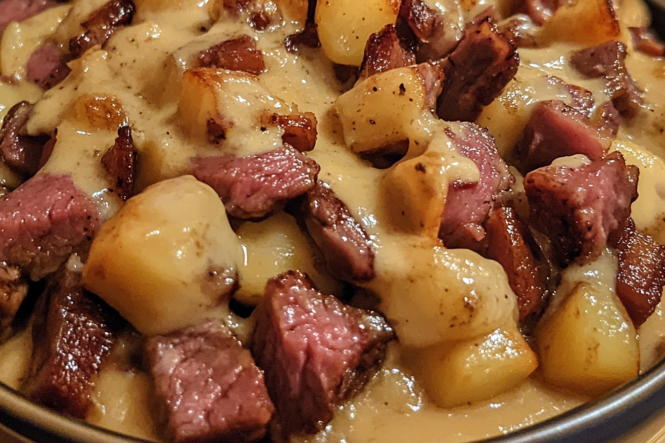 Poutine familiale au smoked meat