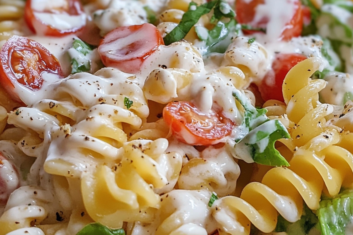 Salade de pâtes ranch