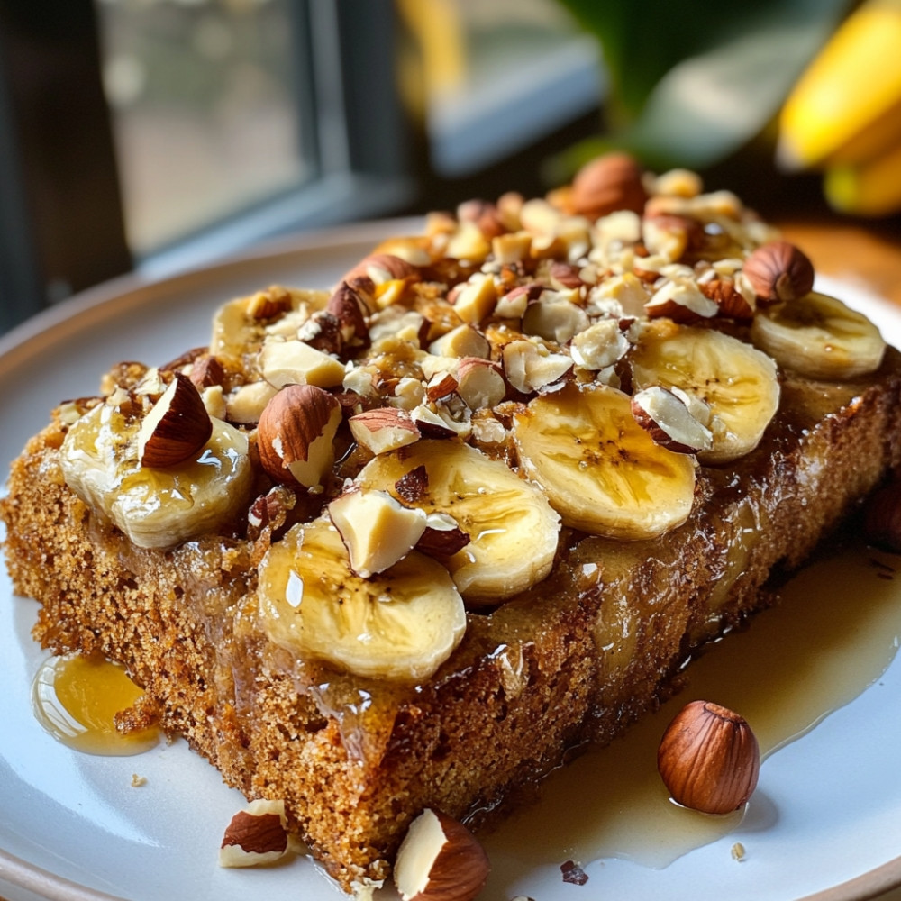 Banana Bread aux Noisettes