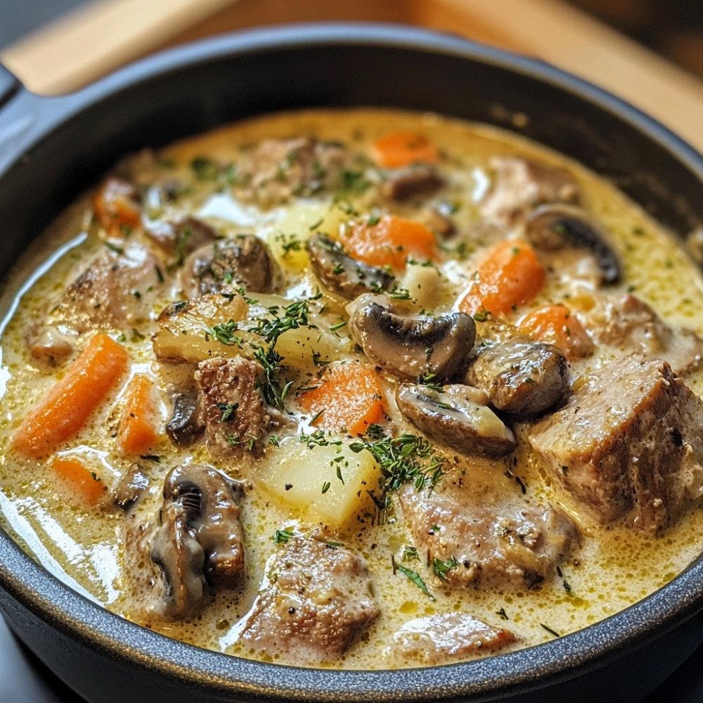 Blanquette de veau facile