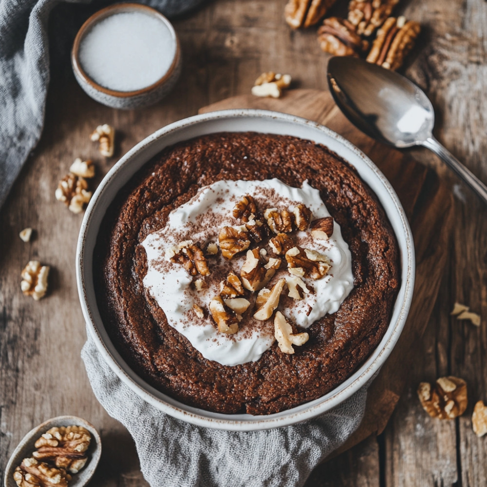 Brownie à la patate douce vegan