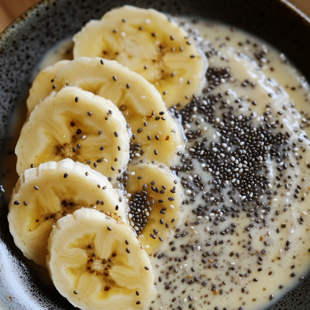 Pancakes healthy banane et chia