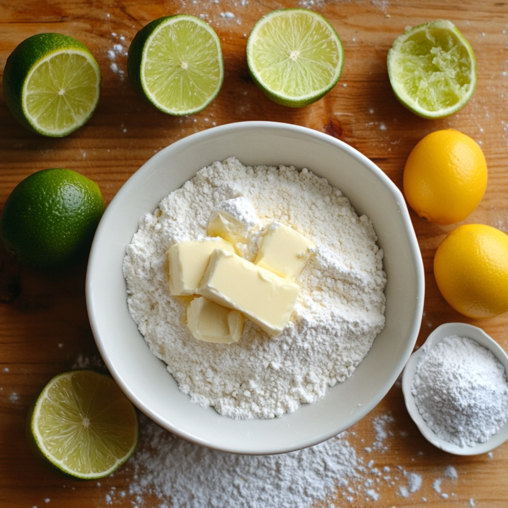 Tarte au citron vert