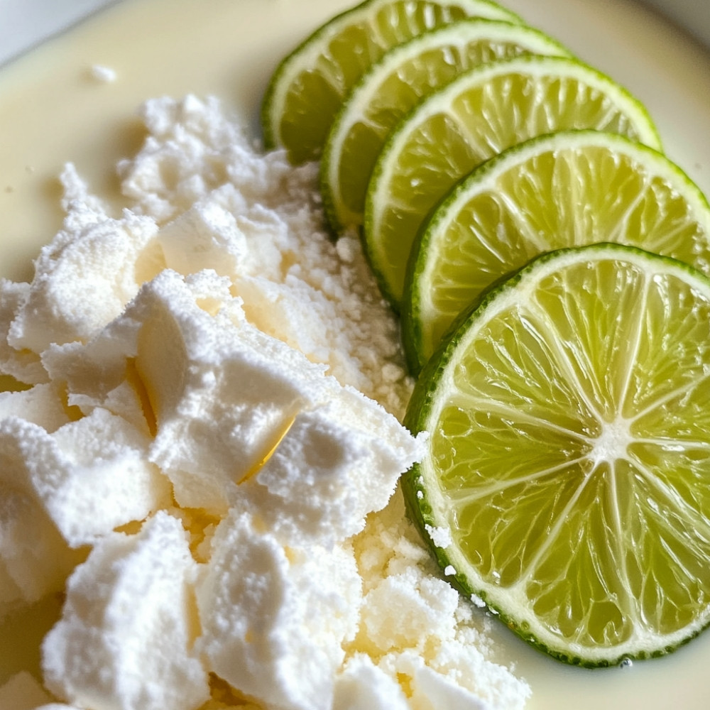 Tarte au citron vert