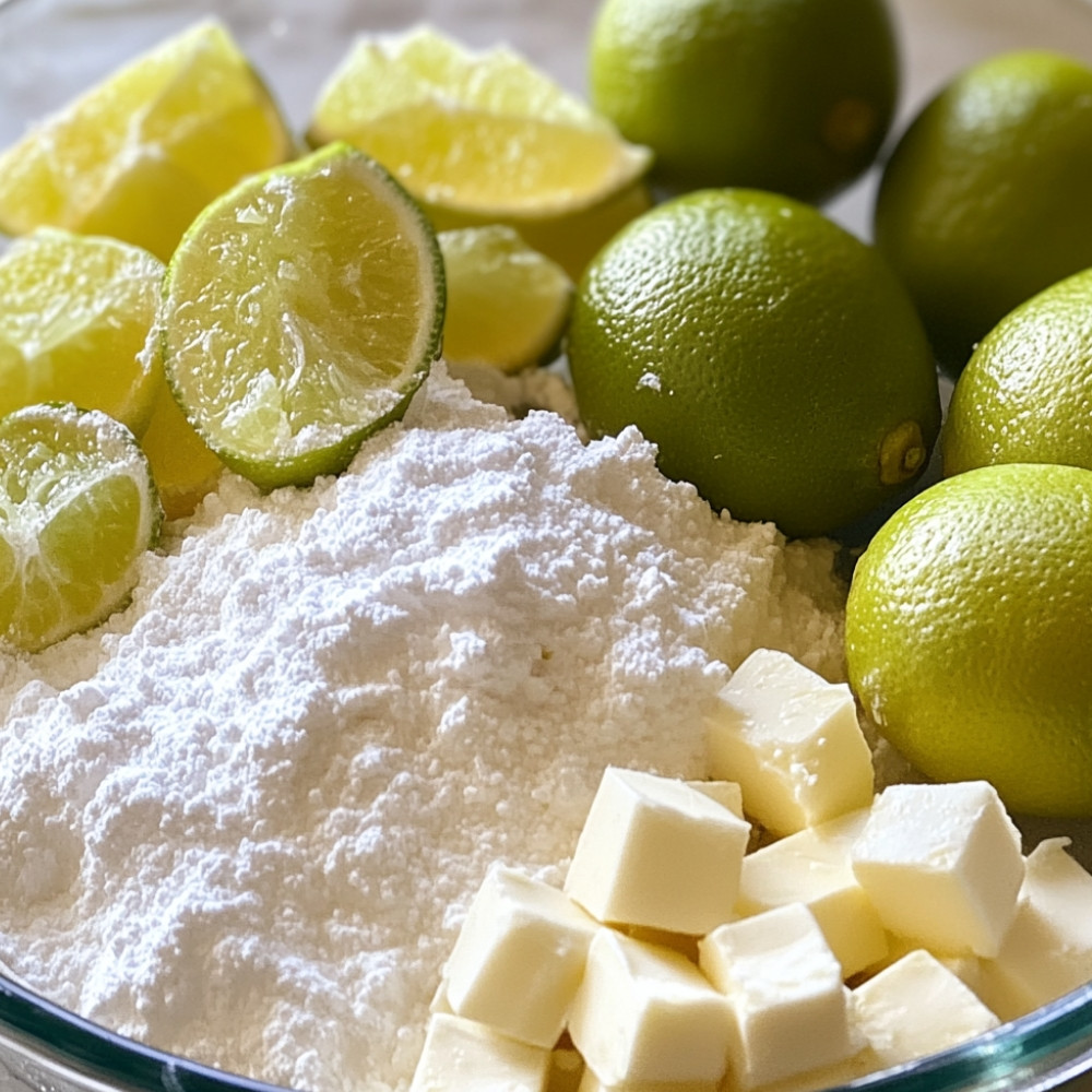 Tarte au citron vert