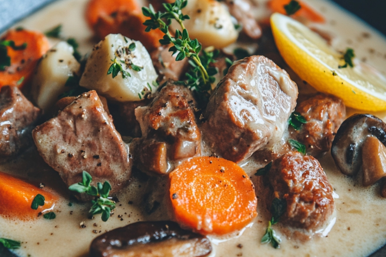 Blanquette de veau facile