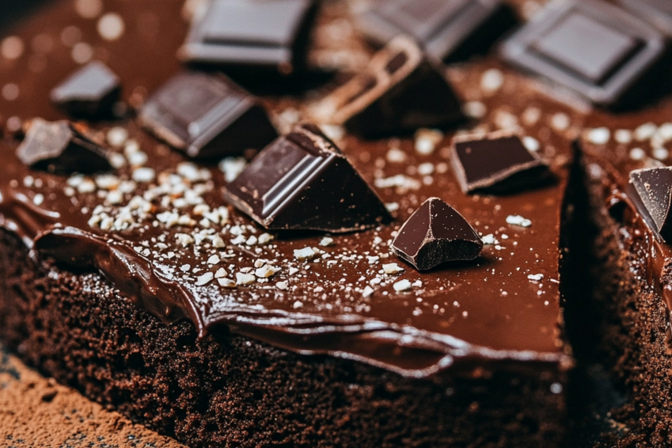 Gâteau au chocolat vegan