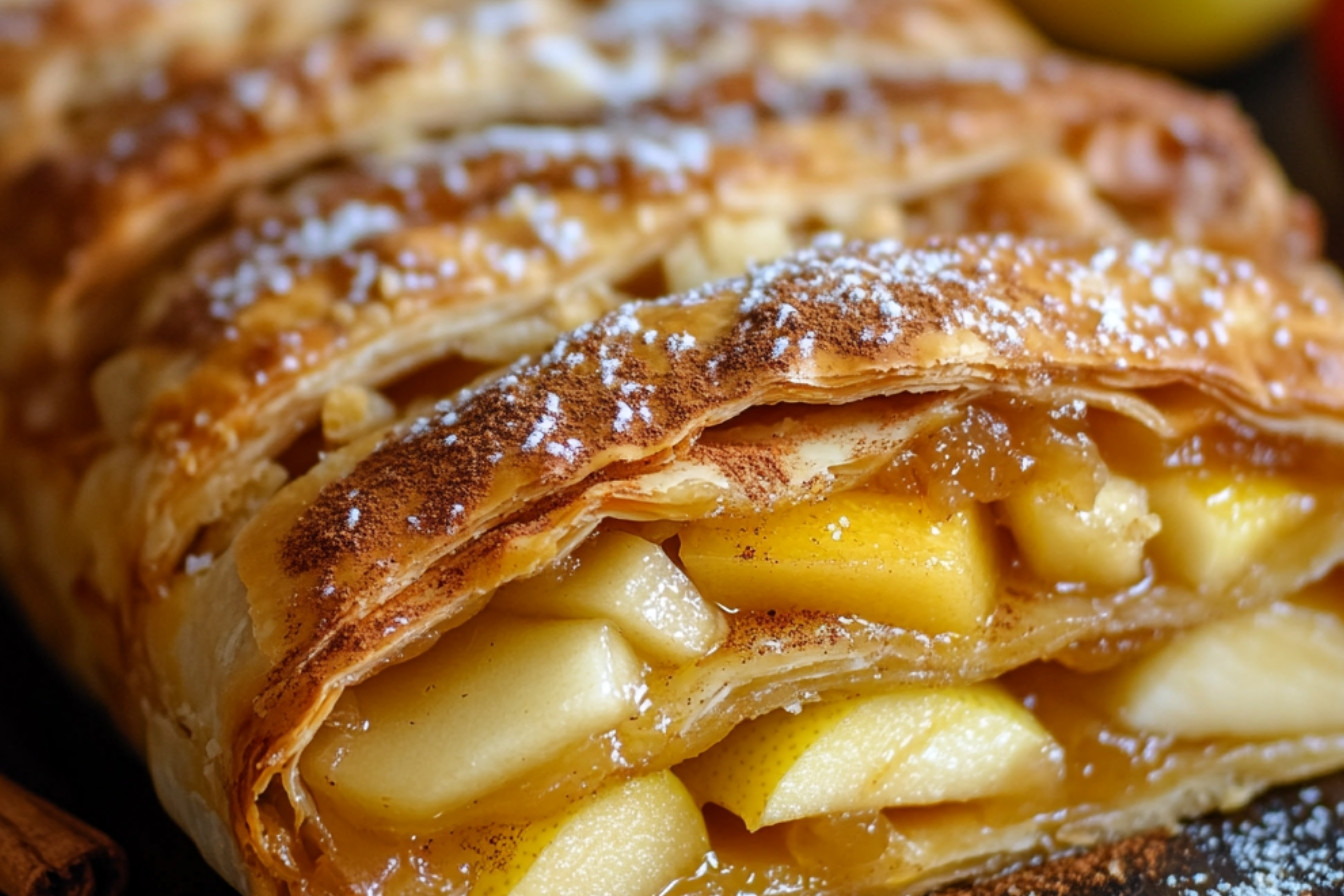 Strudel pomme-poire