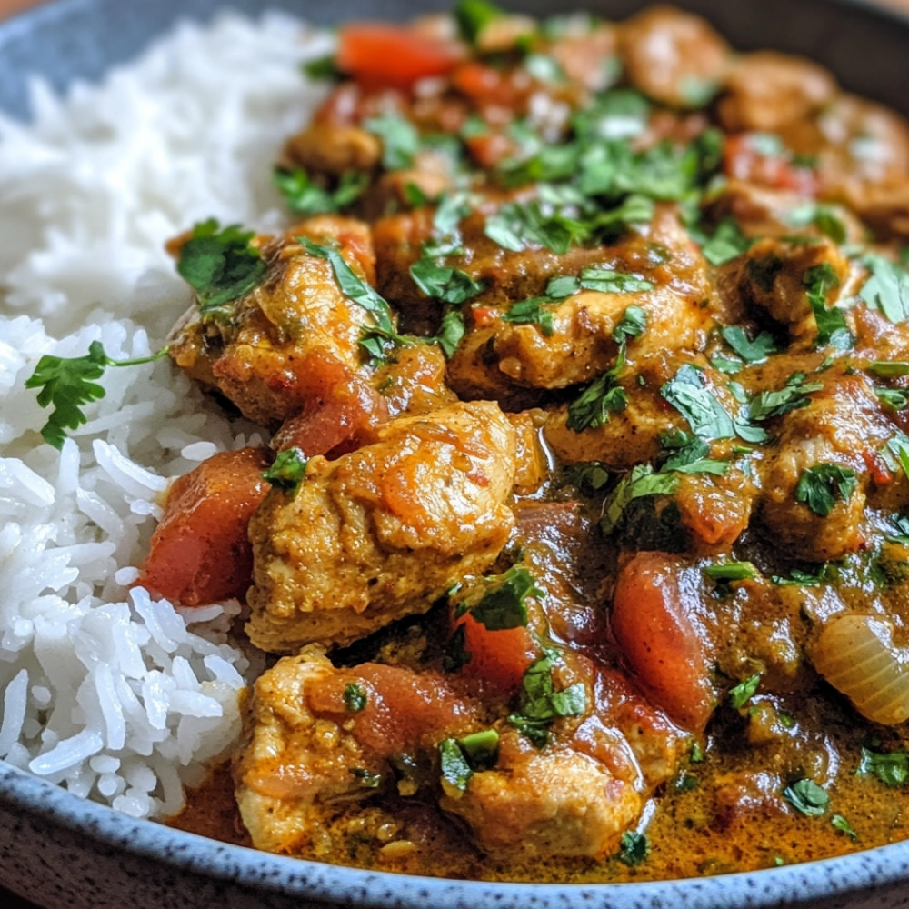 Biryani et brochettes de poulet