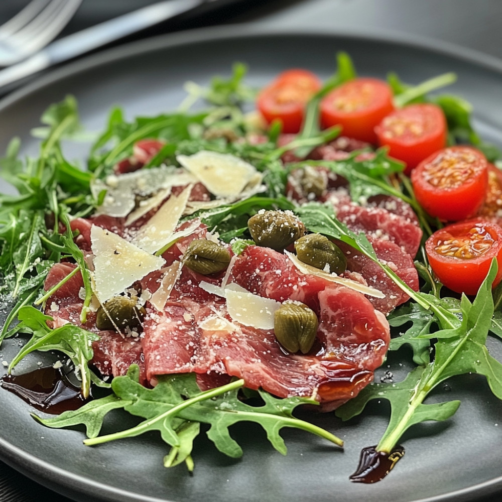 Carpaccio de boeuf pas classique
