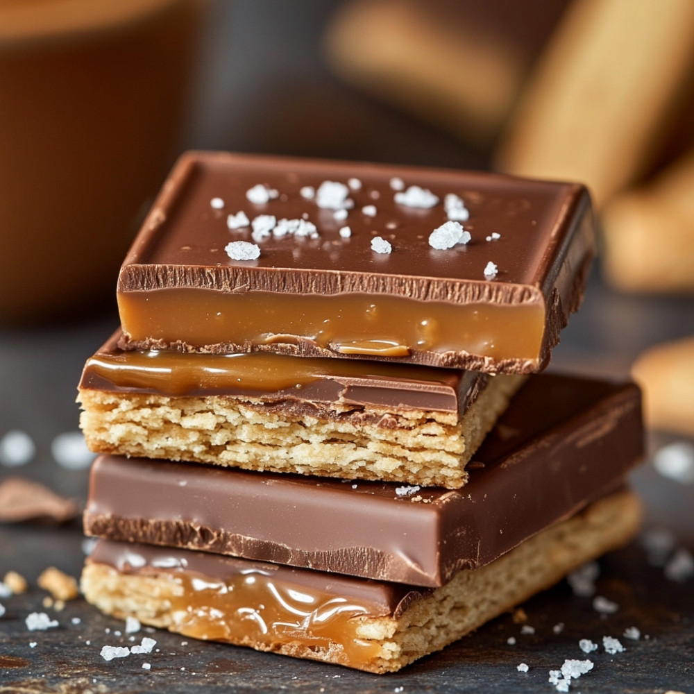 Carrés Choco Caramel