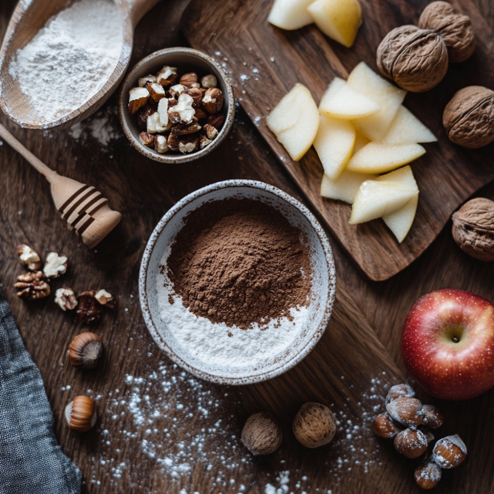 Carrés moelleux au pain d'épices