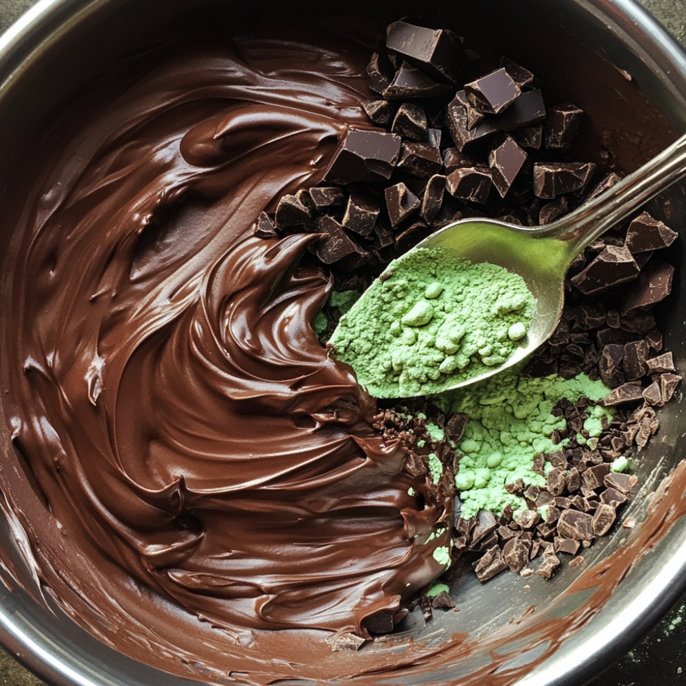 Chocolat à menthe