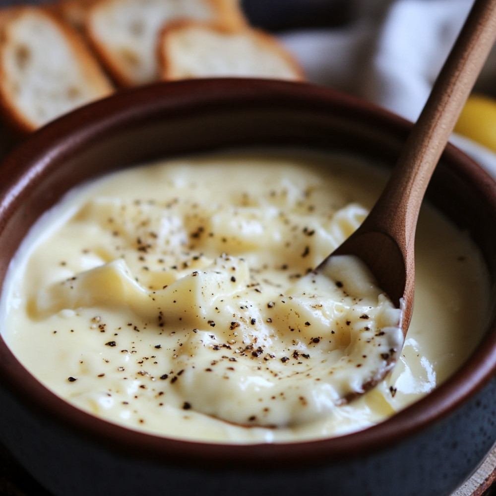 Fondue au fromage à l'italienne