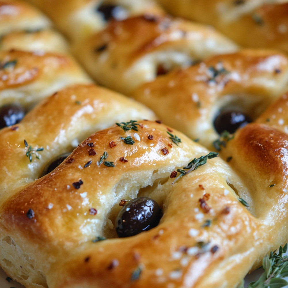 Fougasse aux olives