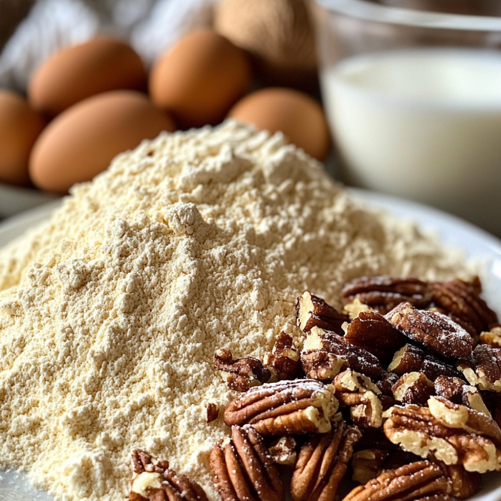 Gâteau maison aux noix de pécan