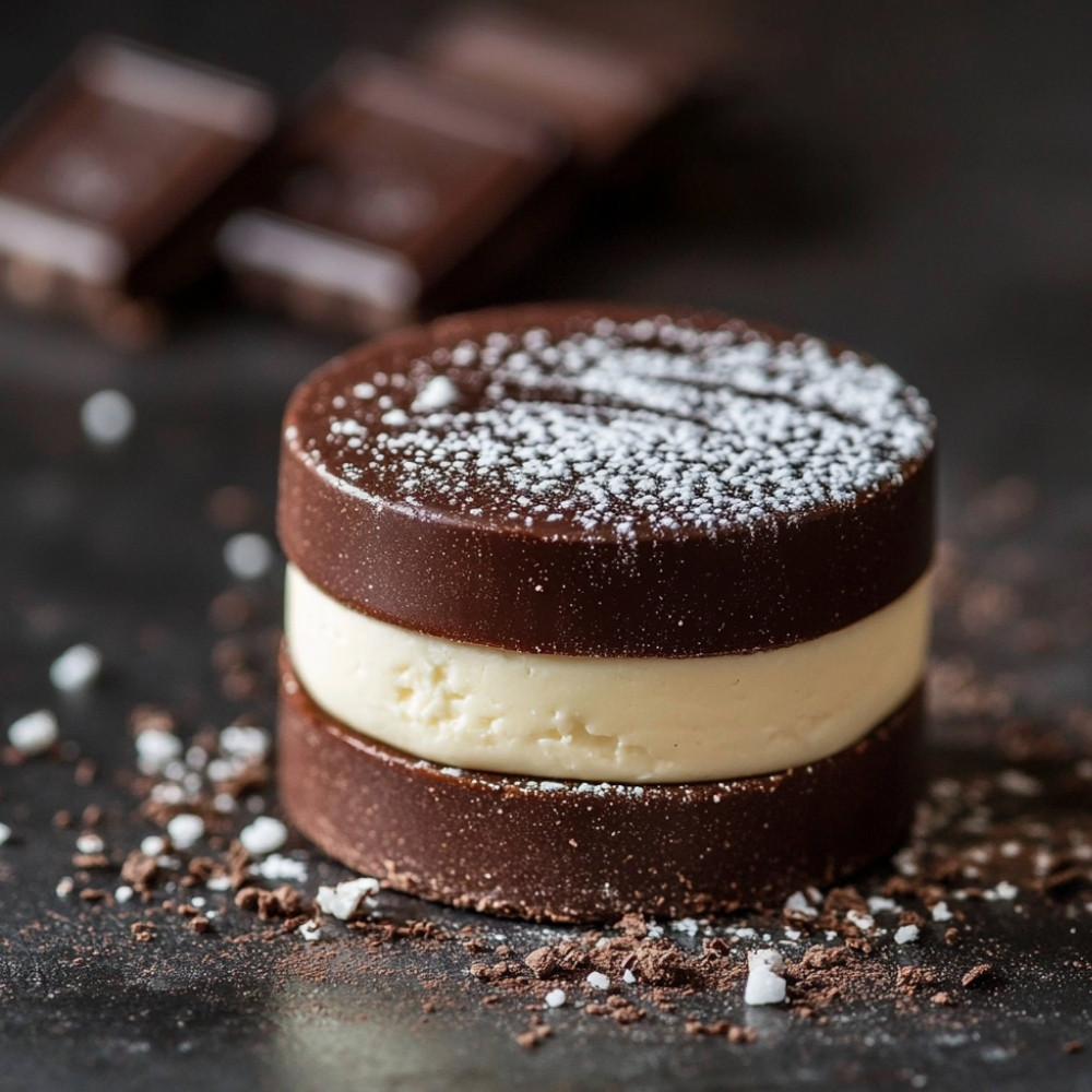Mini gâteau au fromage étagé sans cuisson