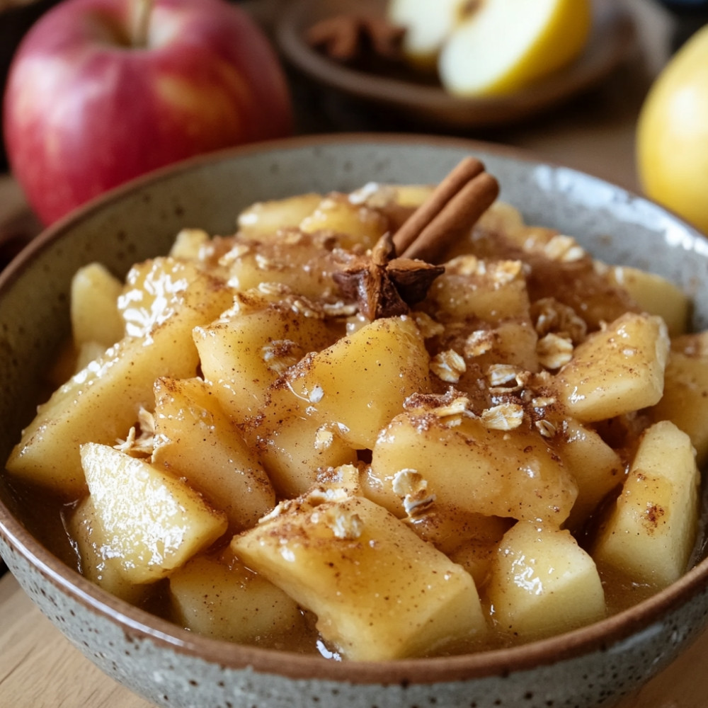 Pomme garnie style croustade