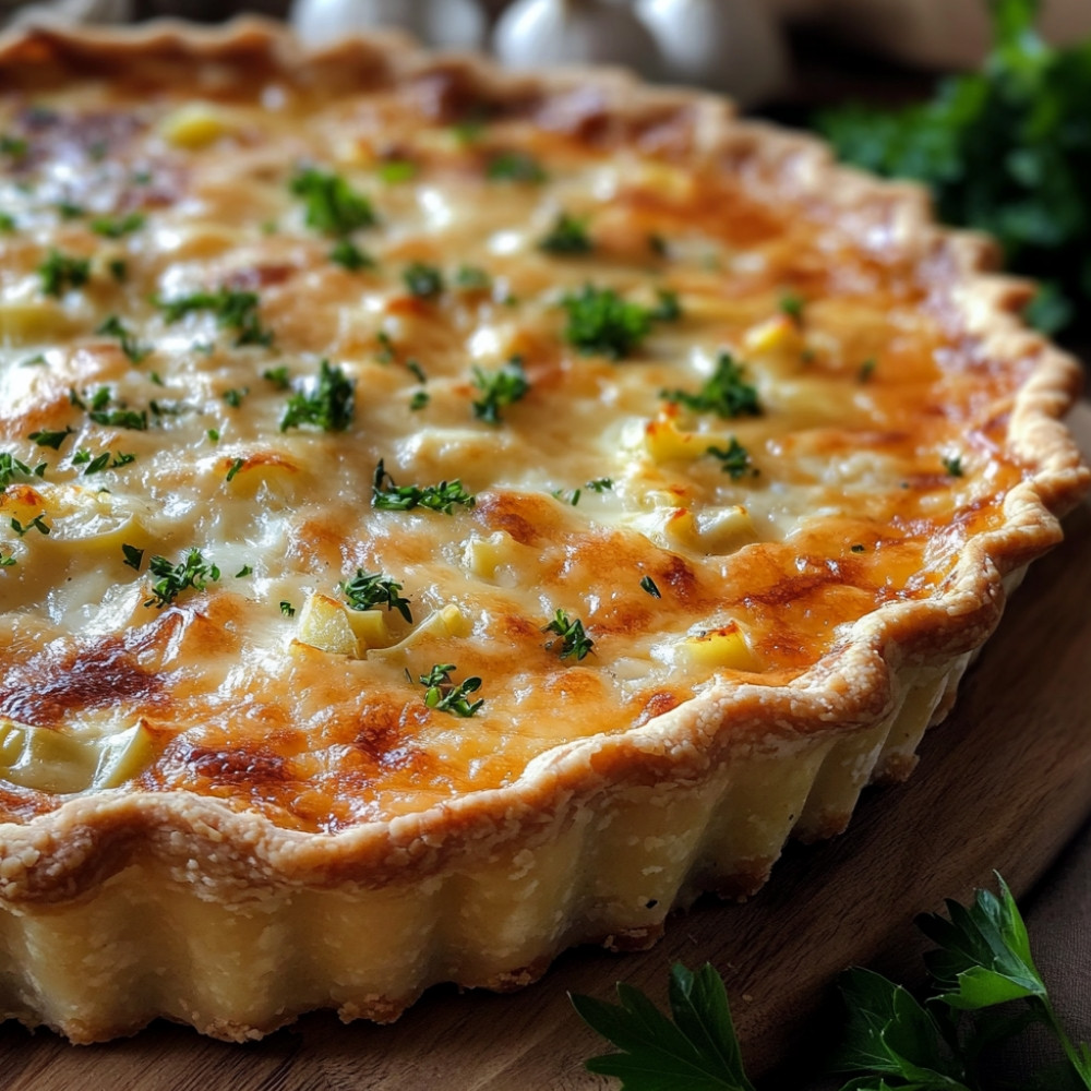 Quiche aux scampis
