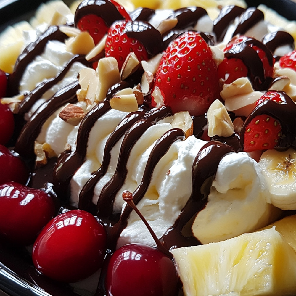 Salade de fruits Banana Split