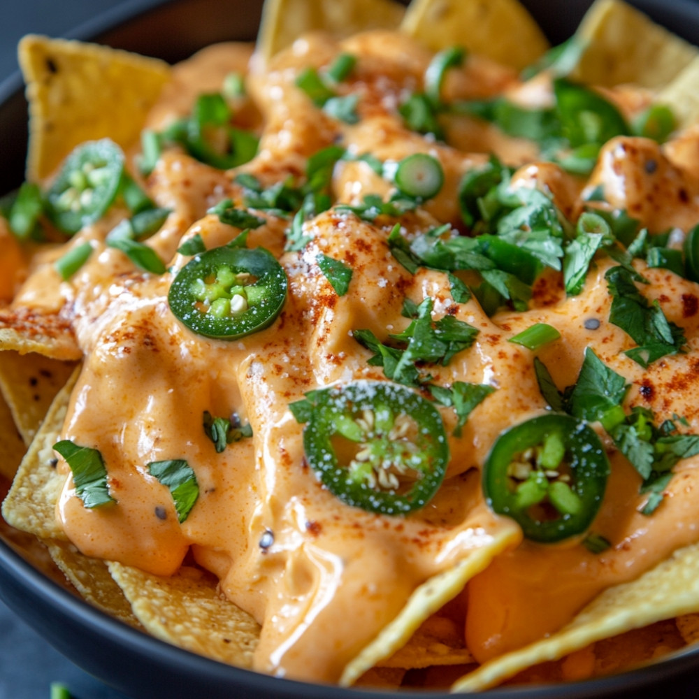 Sauce fromage nachos