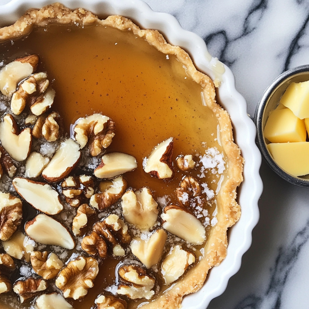 Tartelettes aux noix et sirop d'érable