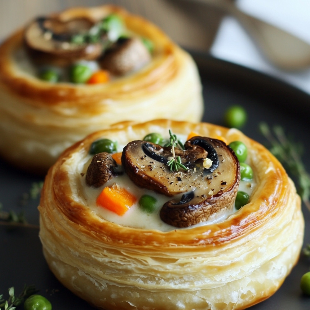 Vol-au-vent veggie