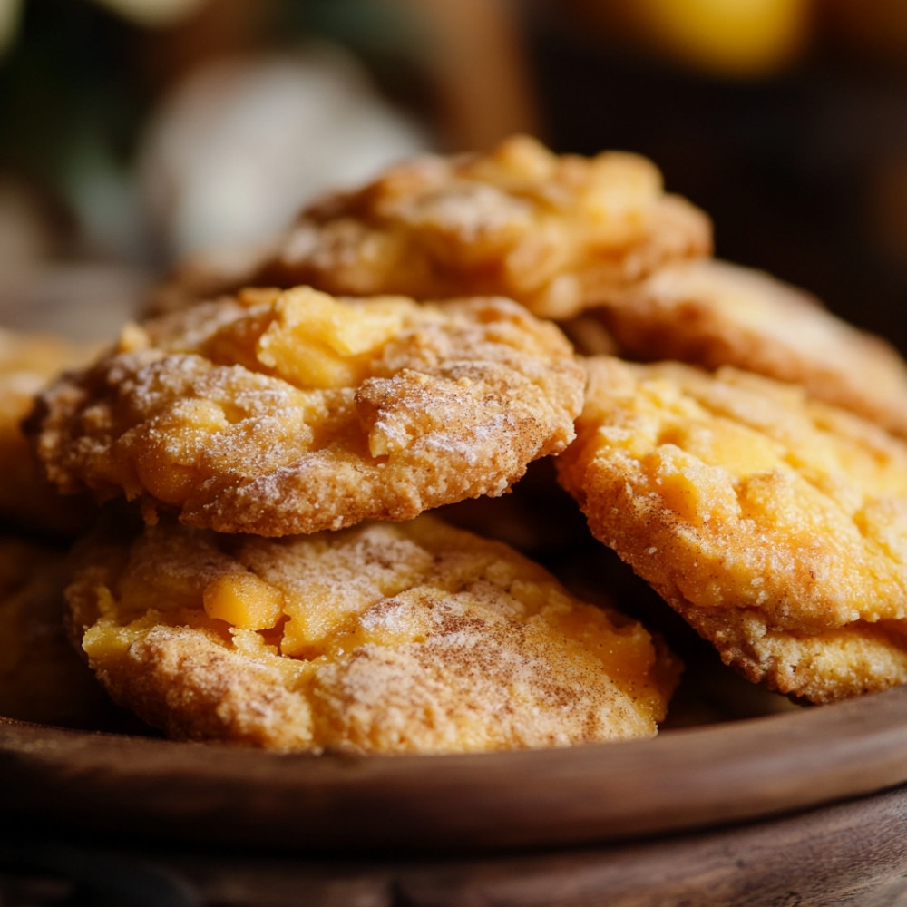 Biscuits aux pommes et cheddar