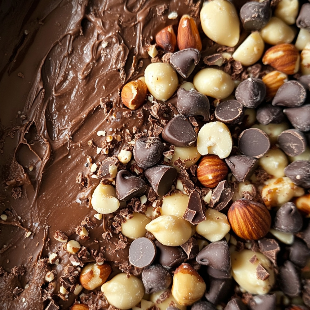 Brownies choco-rochers