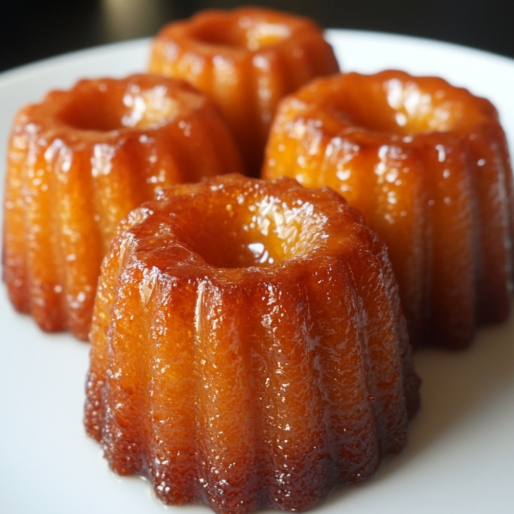Cannelés à la fleur d'oranger