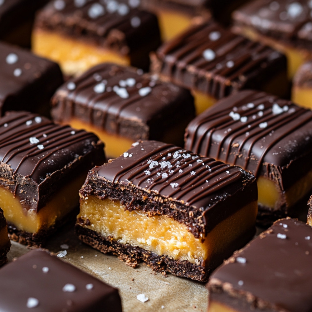 Carrés Choco Caramel