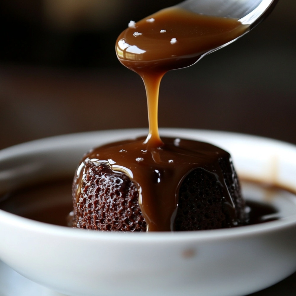 Coulant chocolat-caramel