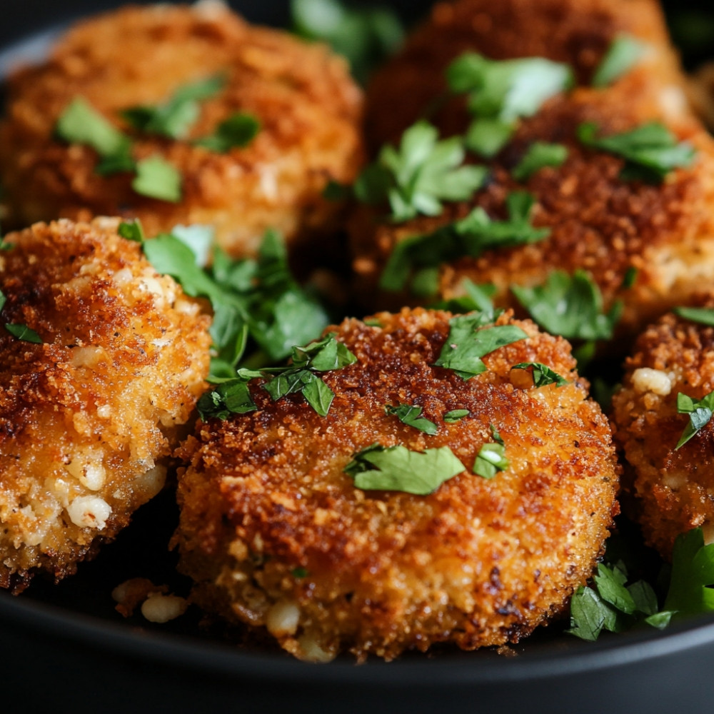 Croquettes de poulet aux céréales