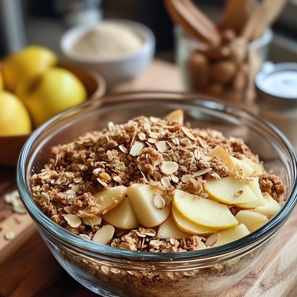 Crumble aux pommes